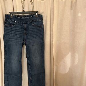 Chico's Dark Blue Straight Leg Jeans